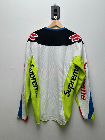 New Supreme Fox Racing Multicolor Moto Jersey sz.L