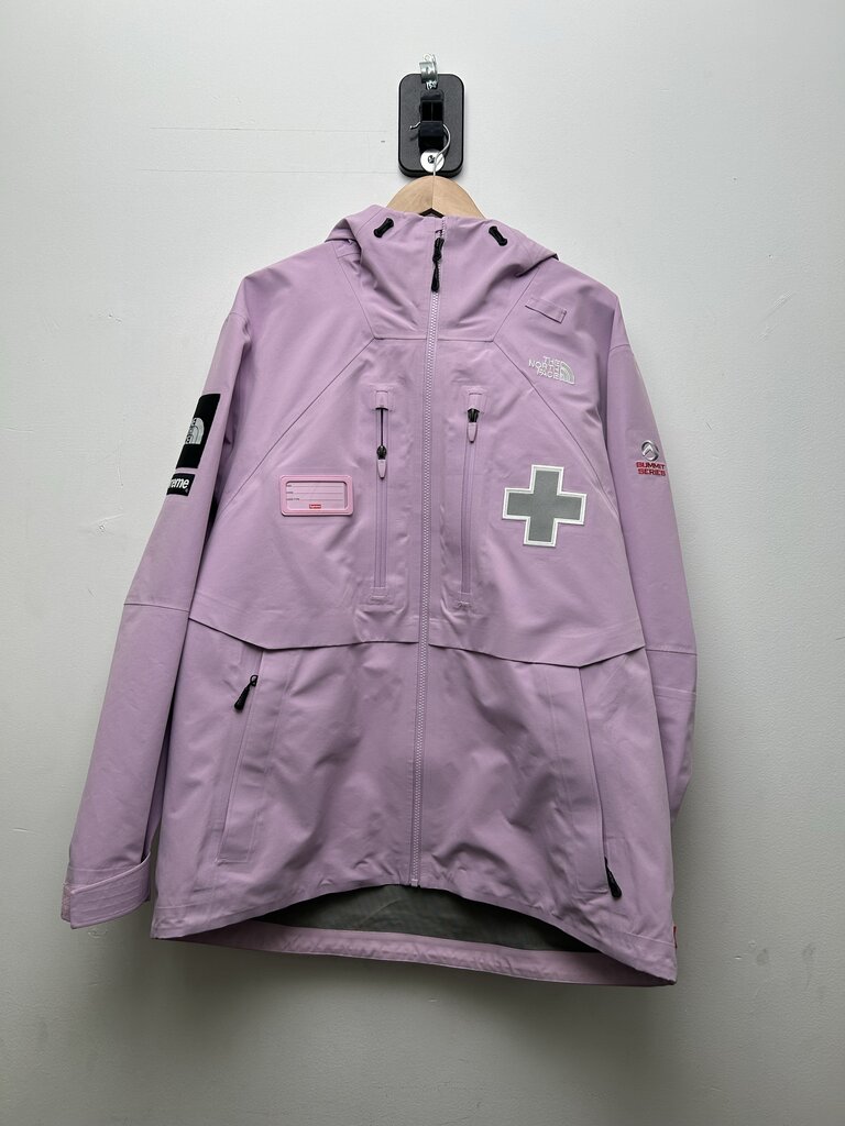 Preowned Supreme Summit Series Purple TNF Jacket sz.XL