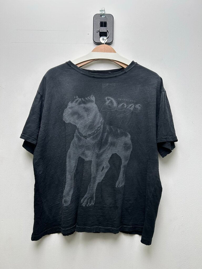 New GV Gallery Black Pitbull Print Tee sz.XL