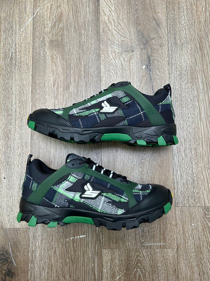 New Sicko Eric Emanuel Hiking Sneaker Green Navy Sz 8