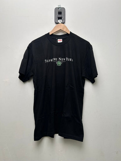 New Supreme Clothing Company Black Tee Size Medium