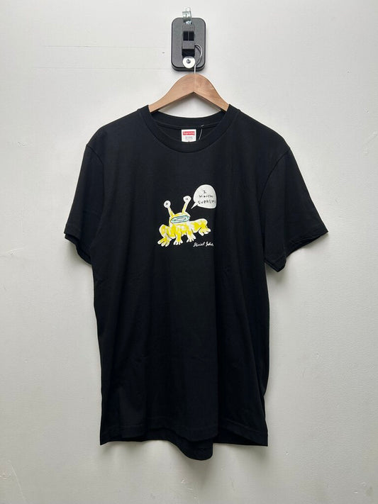 New Supreme I Know Supreme Frog Black Tee Size Medium