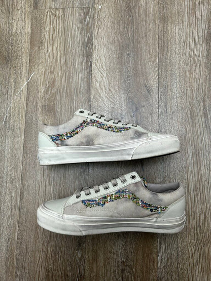 Preowned Vans Souvenir White Sz.8.5