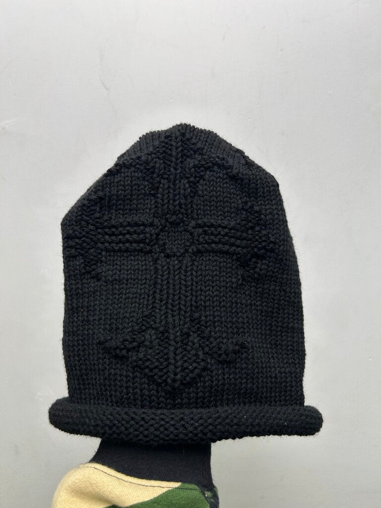 New Chrome Hearts Black Cross Big Beanie