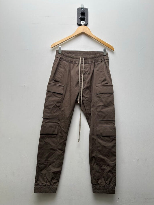 Preowned Rick Owens Dust Cargo Pocket Jogger Pants Sz.38