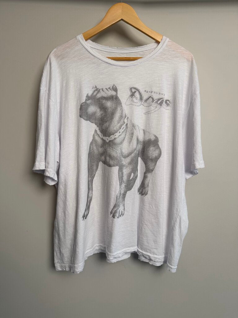New GV Gallery White Dog Tee size 2XL