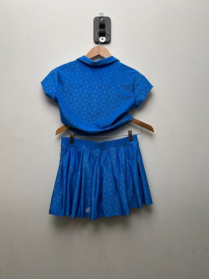 Preowned Chrome Hearts Blue Women's Skirt Set Small/ Medium