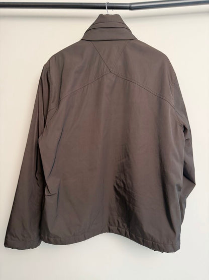 Preowned Bottega Vanetta Black Green Heavy Windbreaker size M(Fits M-XL)