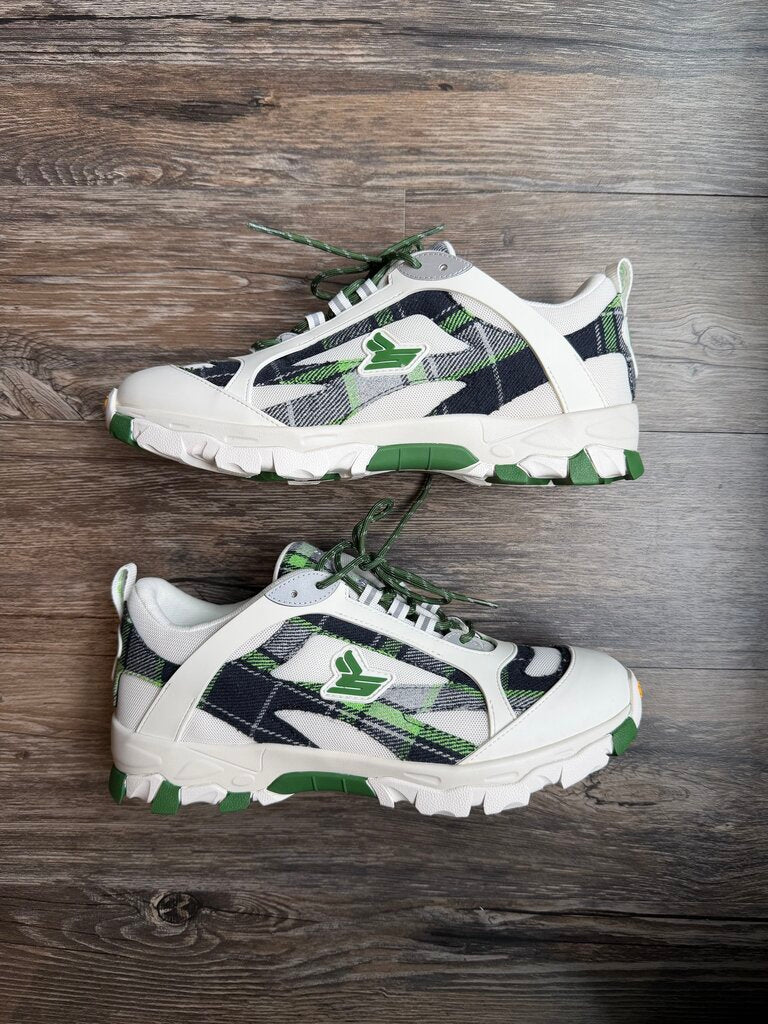 New Sicko Hiking Shoe EE Green White size 10