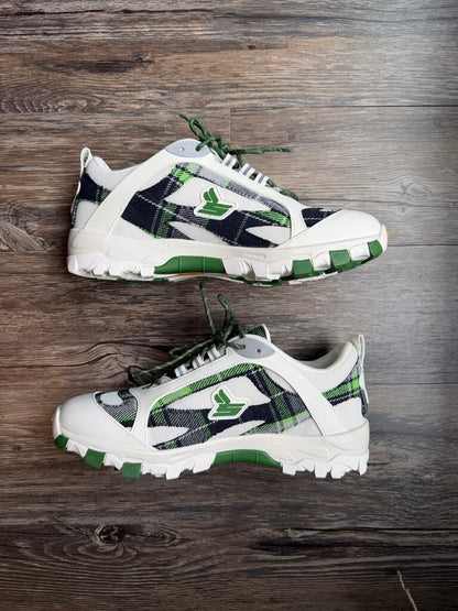 New Sicko Hiking Shoe EE Green White size 10