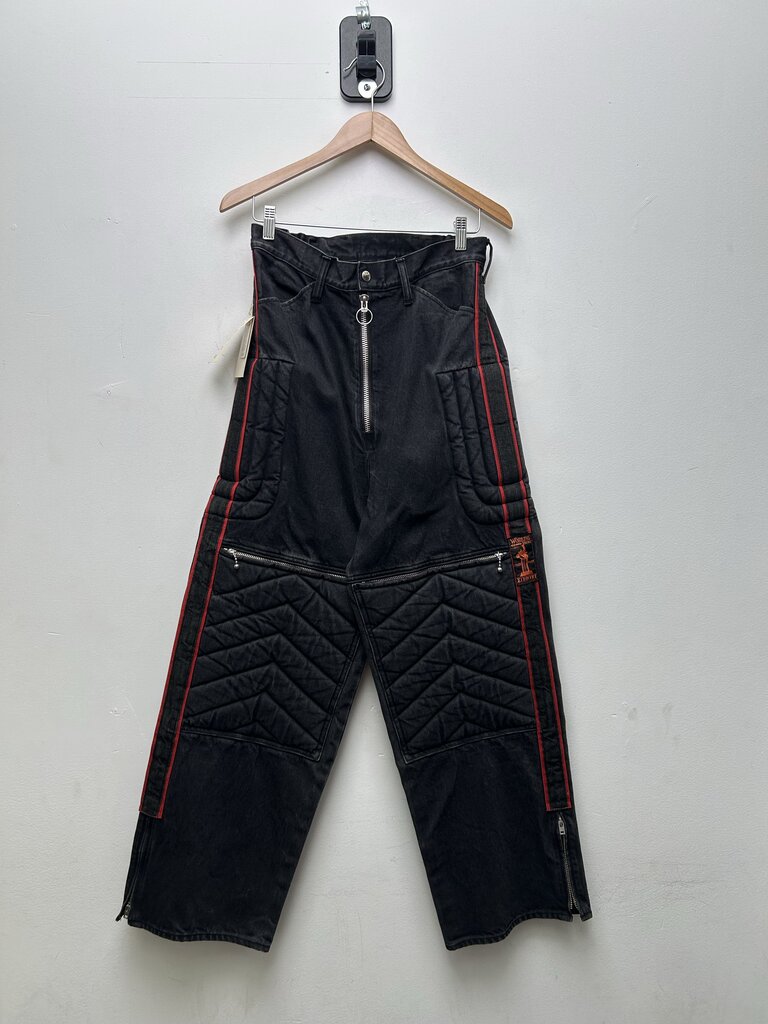 New Kapital Motocross Black Denim Size 2(M)