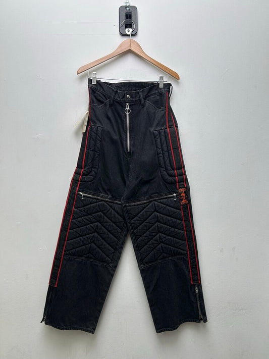 New Kapital Motocross Black Denim Size 2(M)