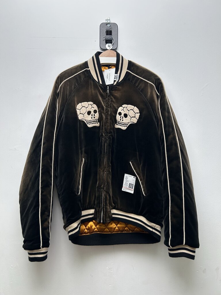 New Mihara Yasuhiro Black Brown Jacket size 48