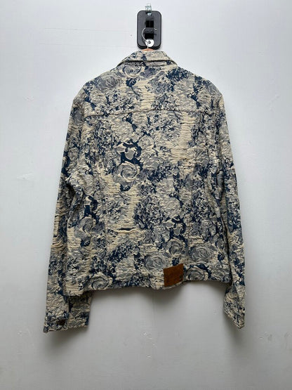 Preowned Louis Vuitton Distressed Denim Jacket sz.50