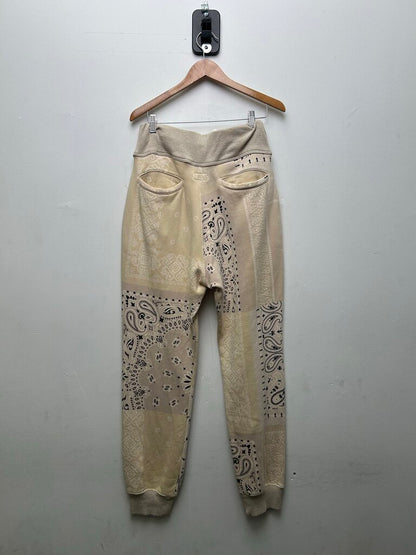 New Kapital Paisley Cream Pants Size 3