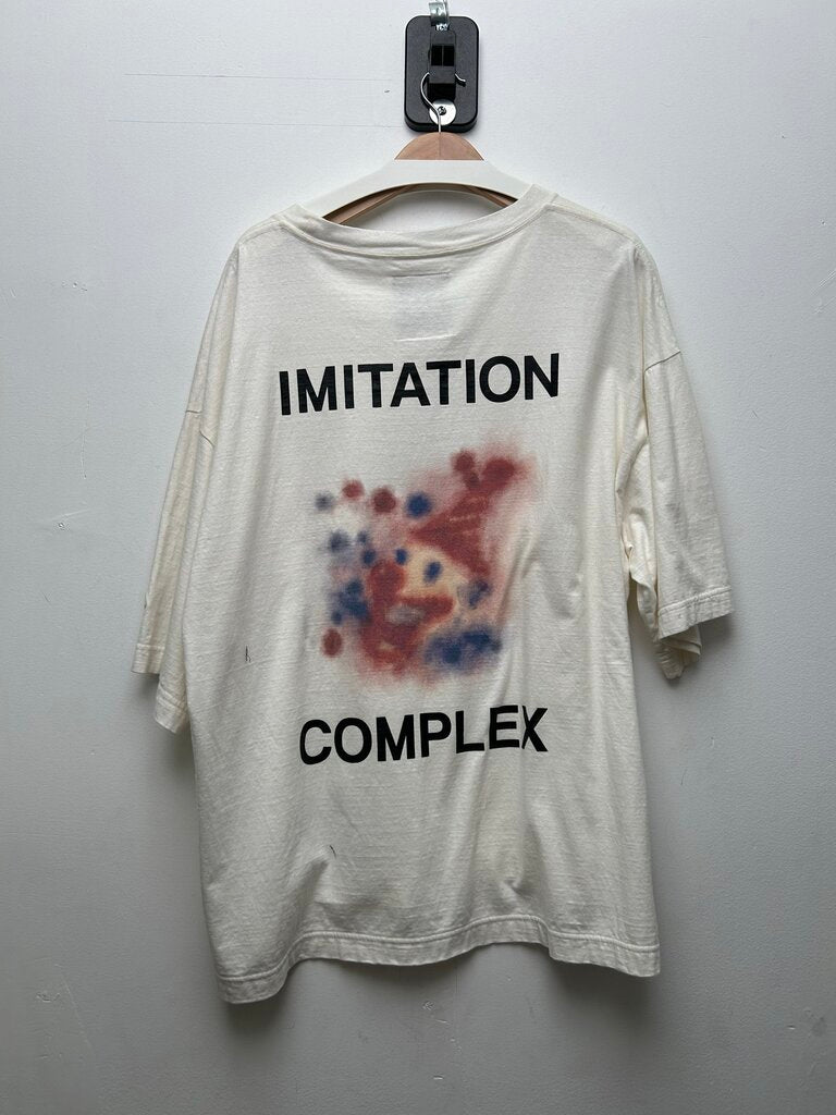 New MMY Clown Cream White Tee size 48