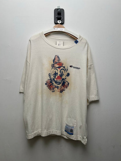 New MMY Clown Cream White Tee size 48
