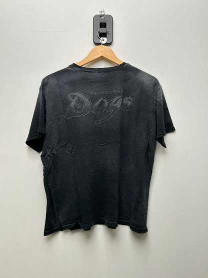 New Gv Gallery Black Dogs Tee Sz.Medium