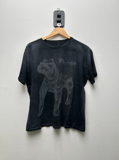 New Gv Gallery Black Dogs Tee Sz.Medium