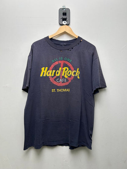 Preowned Vintage Hard Rock Cafe St Thomas Sz.Large