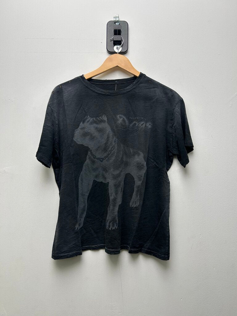 New Gv Gallery Black Dogs Tee Sz.L
