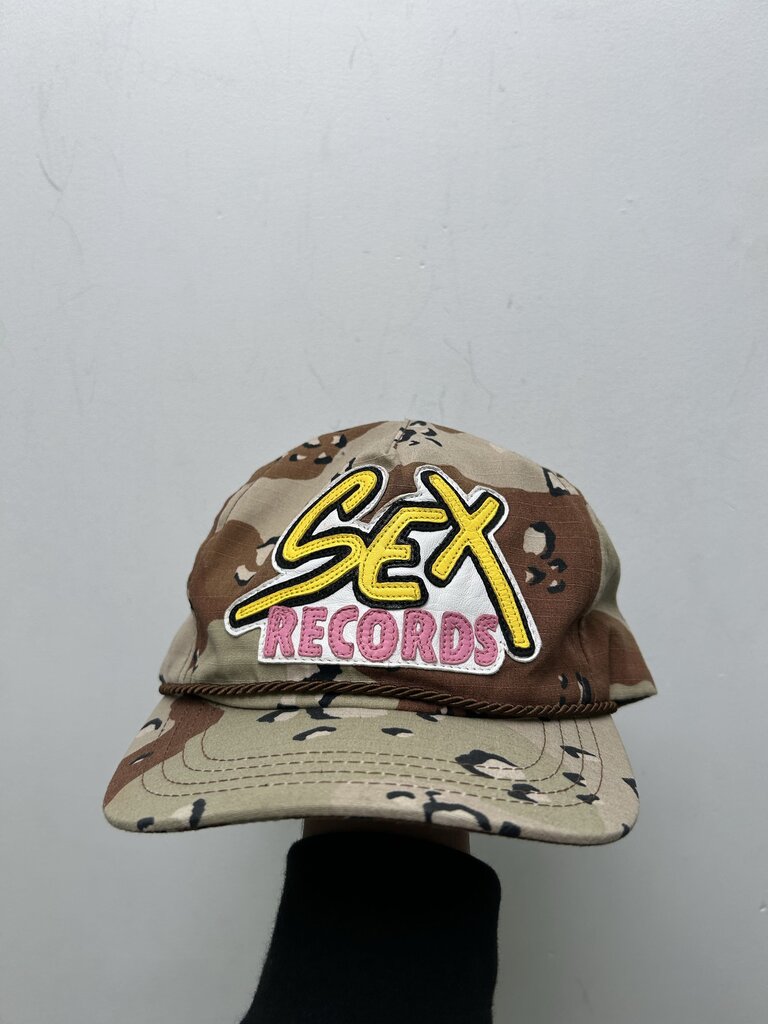 Chrome Hearts Matty Boy Sex Records Sand Camo Hat