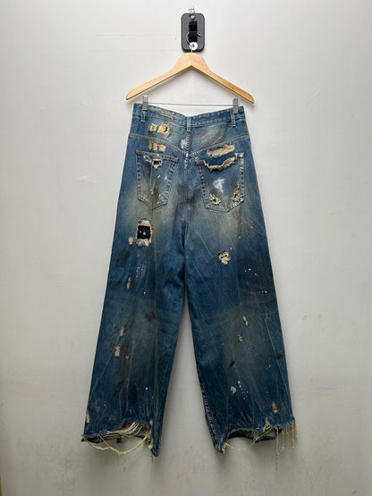 New Vetement Distressed Denim
