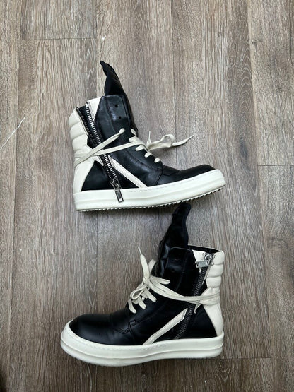 Preowned Rick Owens Black Milk Geobasket sz.37 (NO BOX)