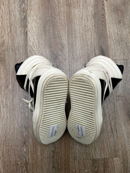 Preowned Rick Owens Black Milk Geobasket sz.37 (NO BOX)