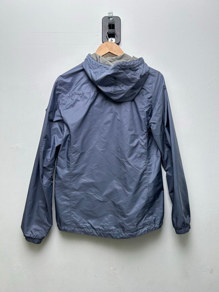 Preowned Prada Grey Blue Windbreaker sz.46(medium)