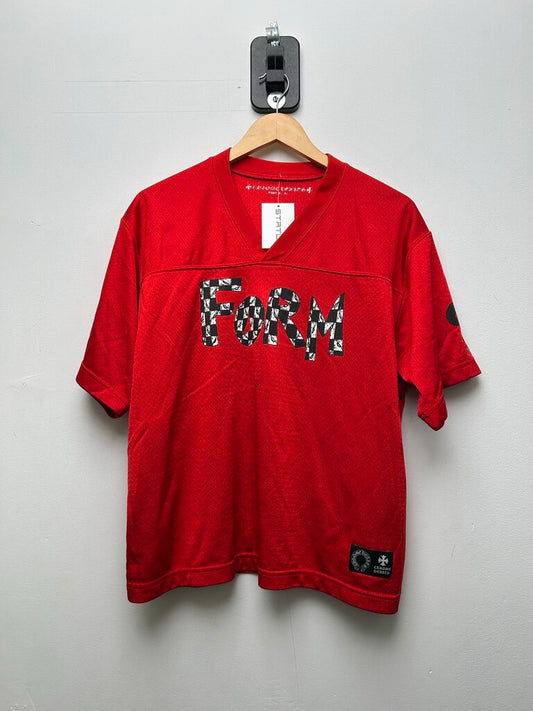 Preowned Chrome Hearts Red Matty Boy Jersey sz.S