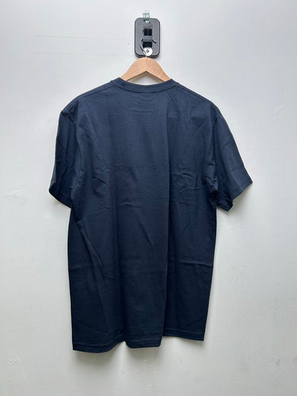 New Supreme Navy Blue Spellout Tee Sz.XL