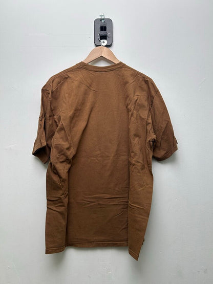 Preowned Supreme Brown Flowers Picture Tee Sz.XL