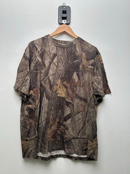Preowned Supreme Camo Real Tree Nyc Spellout Bustdown Tee Sz.Large