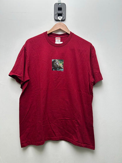 New Supreme Burgundy Exorcist Tee Sz.Large