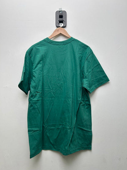 New Supreme Green Candle Box Logo Tee Sz.Large