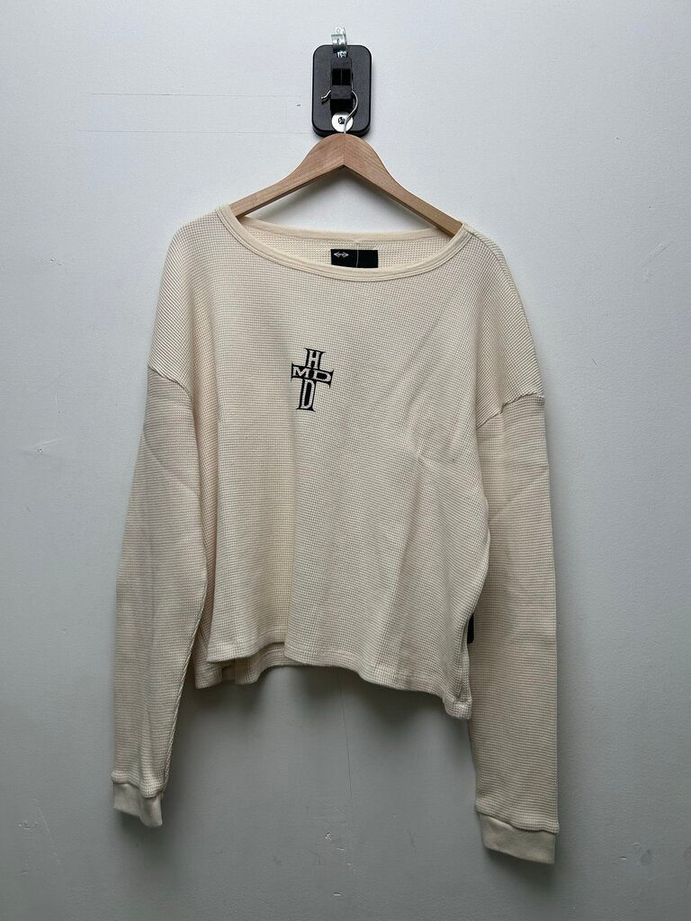 New HMDD White Black Logo Thermal Sz.Medium