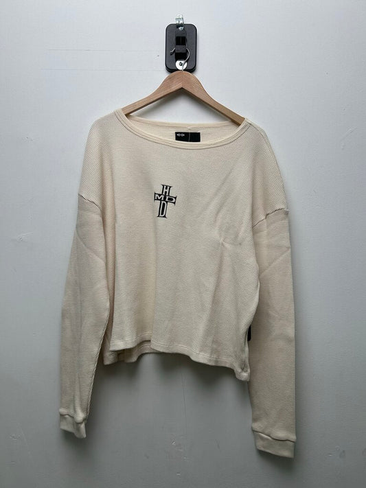 New HMDD White Black Logo Thermal Sz.Medium
