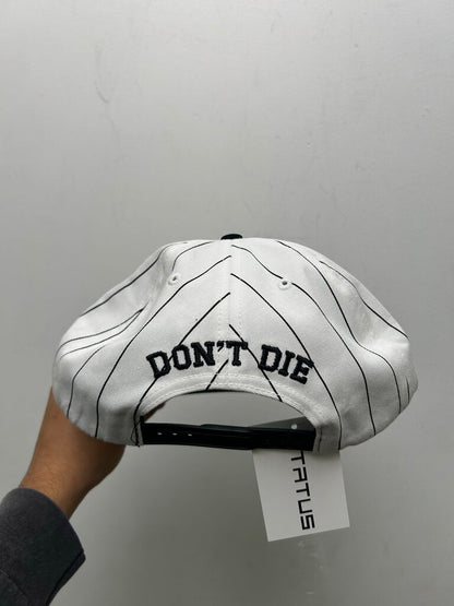 New HMDD White Black 8 Ball Hat
