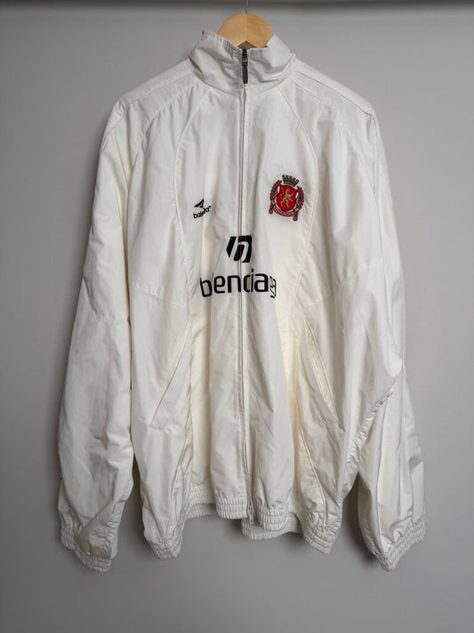 New Balenciaga Paris White Track Jacket Sz. 2XL