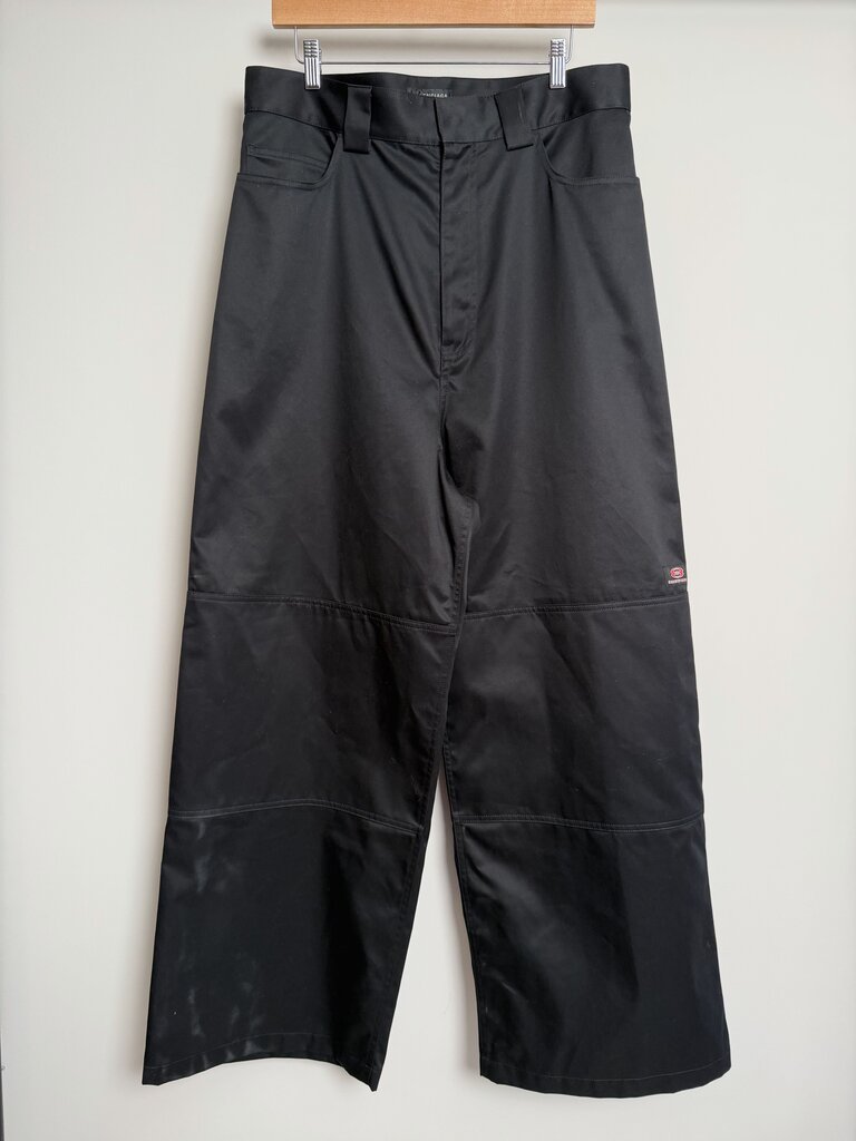 New Balenciaga Baggy Black Workwear Pants Sz. M