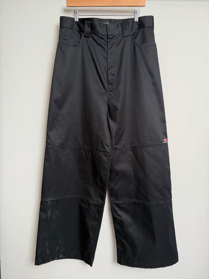 New Balenciaga Baggy Black Workwear Pants Sz. M