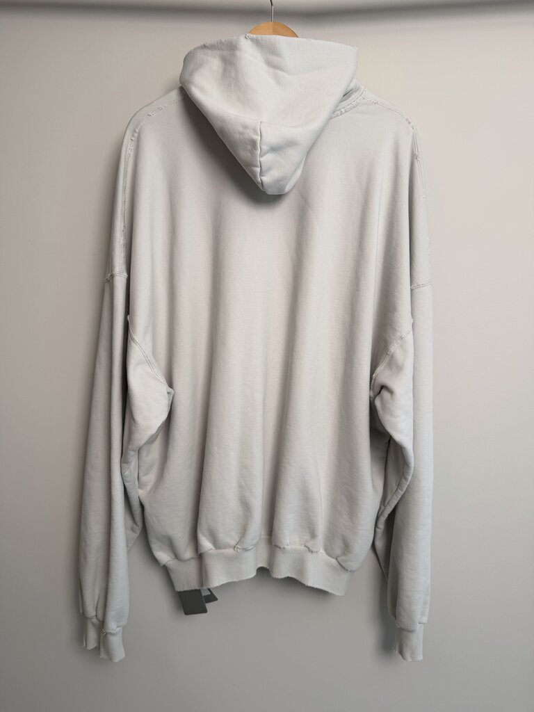 New Balenciaga 3B White Logo Hoodie Sz. S (Fits XL-2XL)