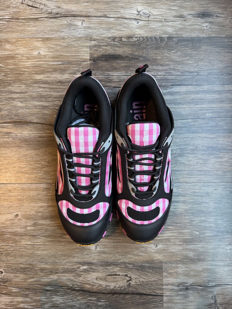 New Sicko x EE Black/Pink Plaid Hiking Sneaker Sz. 9