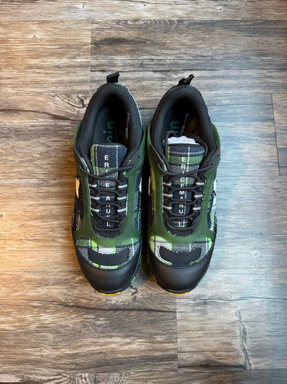 New Sicko x EE Black/Green Plaid Hiking Sneaker Sz. 10