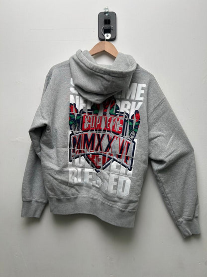New Supreme Grey Rose NY Zip Up Sz.Small