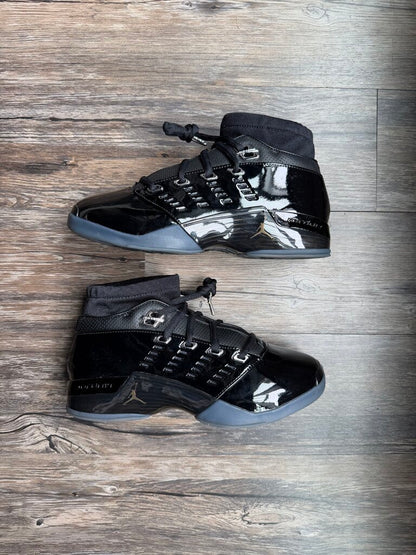 Pre-Owned Jordan 17 Black Patent Sz. 9