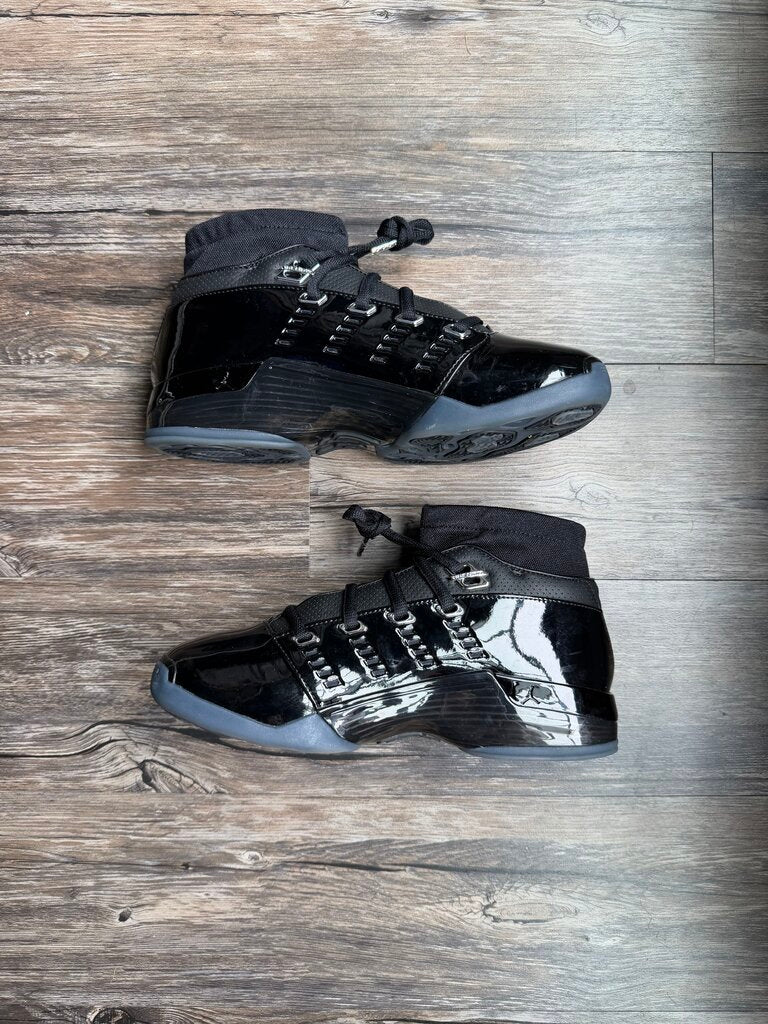 Pre-Owned Jordan 17 Black Patent Sz. 9