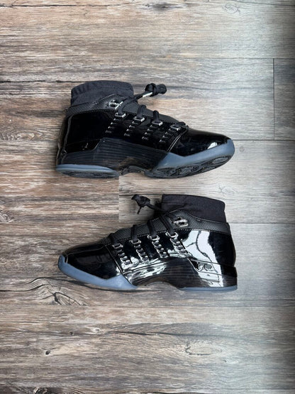 Pre-Owned Jordan 17 Black Patent Sz. 9