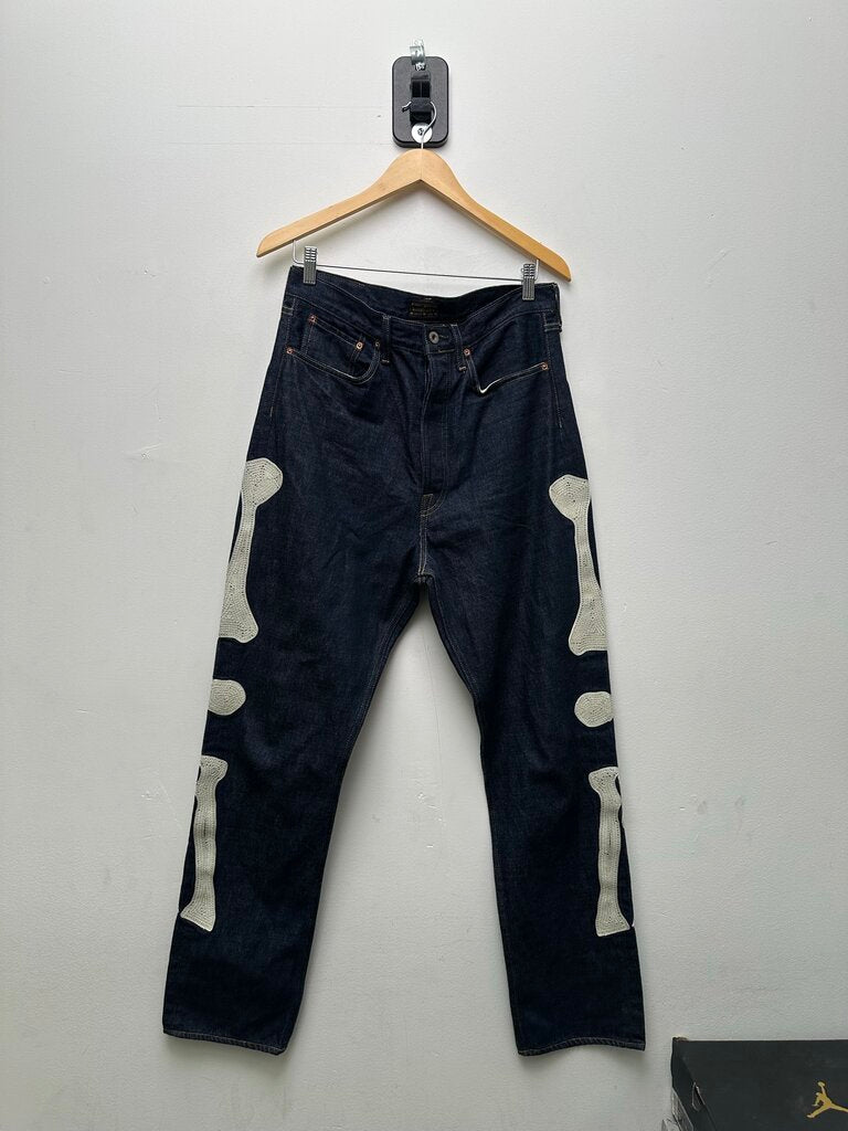 Preowned Kapital Bone Raw Denim sz.32